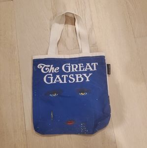The Great Gatsby Out of Print Canvas Tote